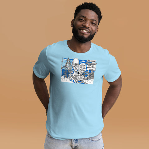Image of BLUE STREAK Merryman Unisex t-shirt
