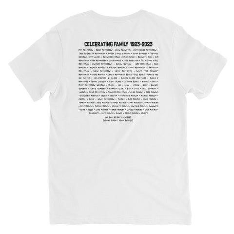 Image of Unisex Short Sleeve V-Neck T-Shirt