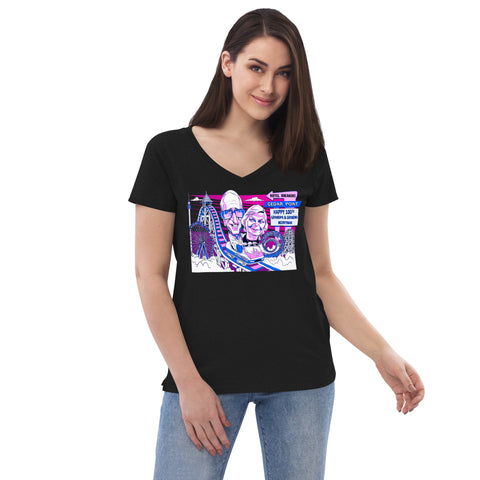 Image of Women’s recycled v-neck t-shirt