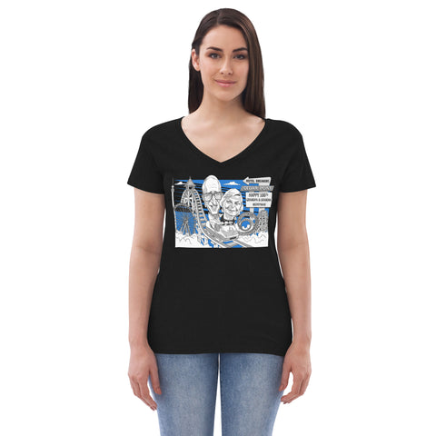Image of Women’s recycled v-neck t-shirt