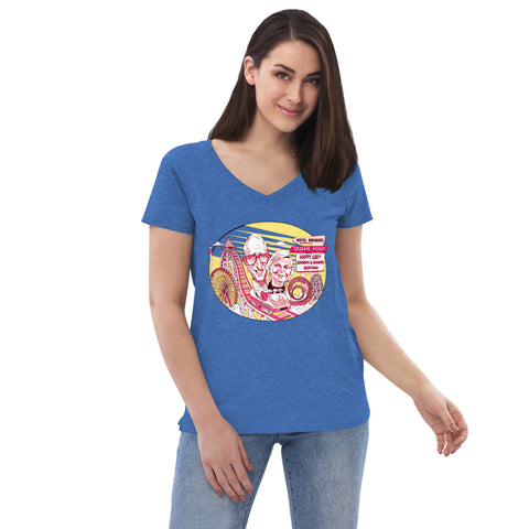 Image of Women’s recycled v-neck t-shirt
