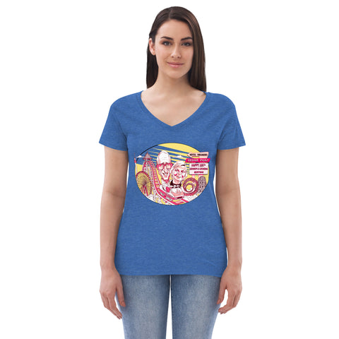 Image of Women’s recycled v-neck t-shirt