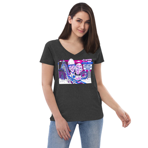 Image of Women’s recycled v-neck t-shirt