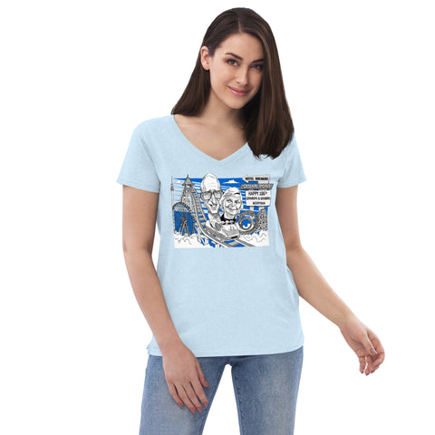 Image of Women’s recycled v-neck t-shirt