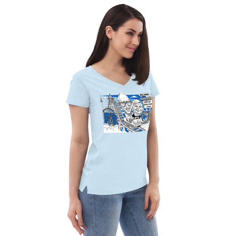 Image of Women’s recycled v-neck t-shirt