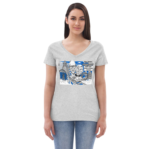 Image of Women’s recycled v-neck t-shirt