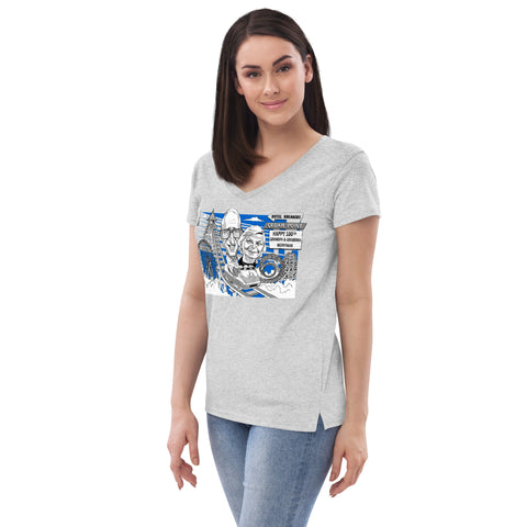 Image of Women’s recycled v-neck t-shirt