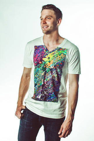 Image of Abstract Art V-neck