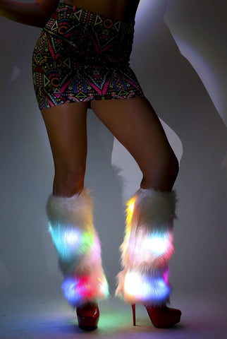 Image of Light-up Glow Fur LED Fluffies