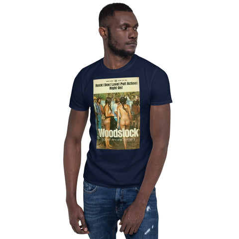 Image of Woodstock Poster Short-Sleeve Unisex T-Shirt