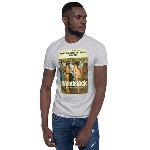 Image of Woodstock Poster Short-Sleeve Unisex T-Shirt