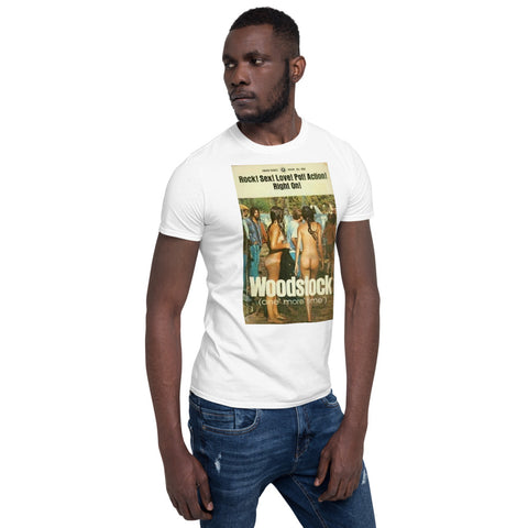 Image of Woodstock Poster Short-Sleeve Unisex T-Shirt