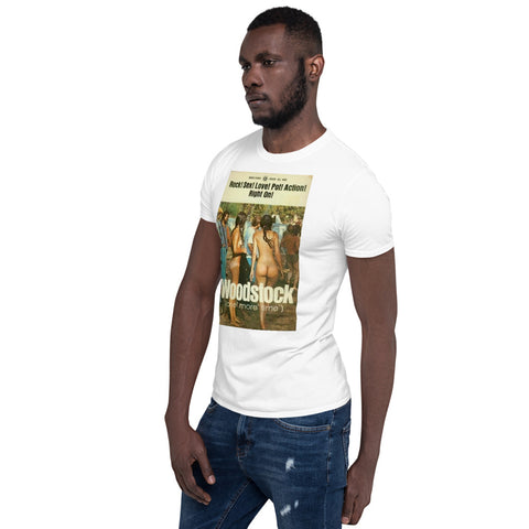 Image of Woodstock Poster Short-Sleeve Unisex T-Shirt