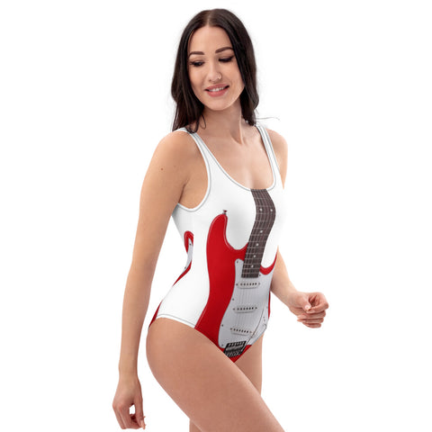 Image of Electric Guitar One-Piece Swimsuit