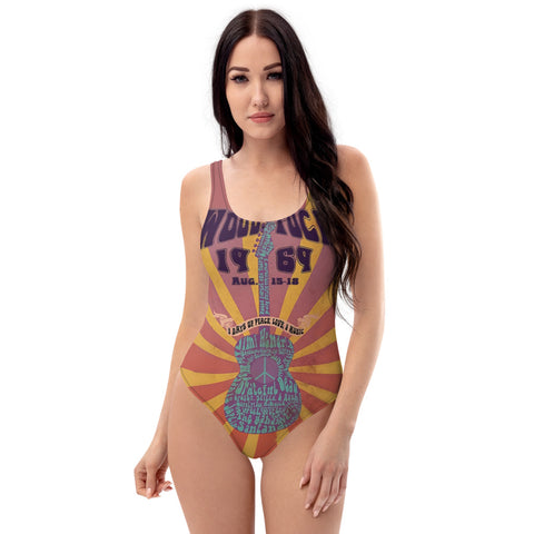 Image of Woodstock '69' One-Piece Swimsuit