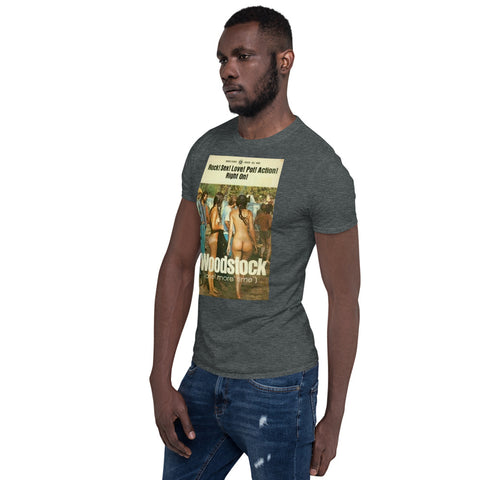 Image of Woodstock Poster Short-Sleeve Unisex T-Shirt