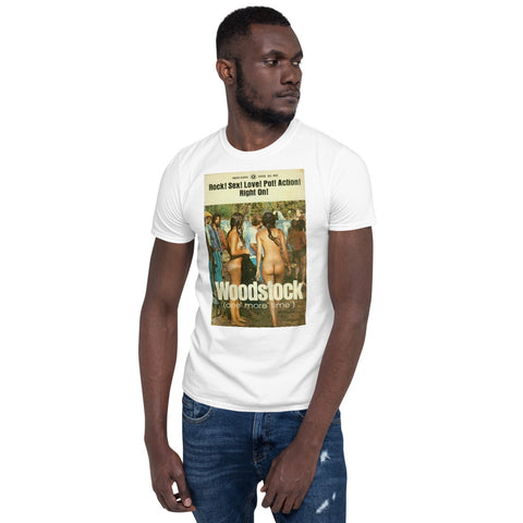 Image of Woodstock Poster Short-Sleeve Unisex T-Shirt