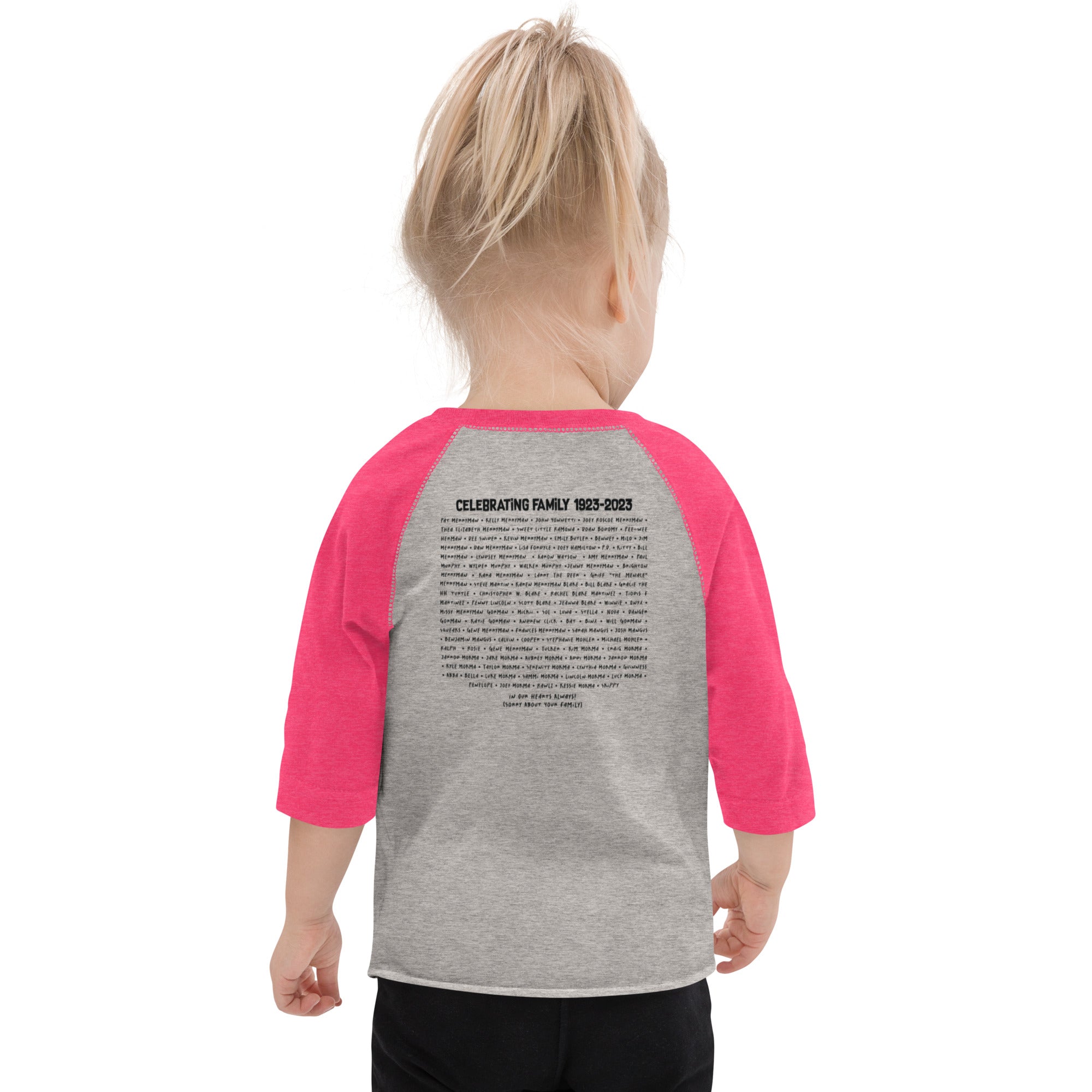 Toddler baseball shirt