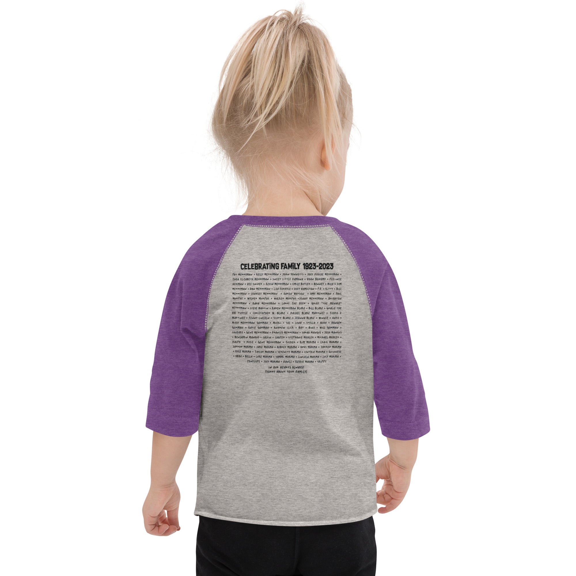 Toddler baseball shirt