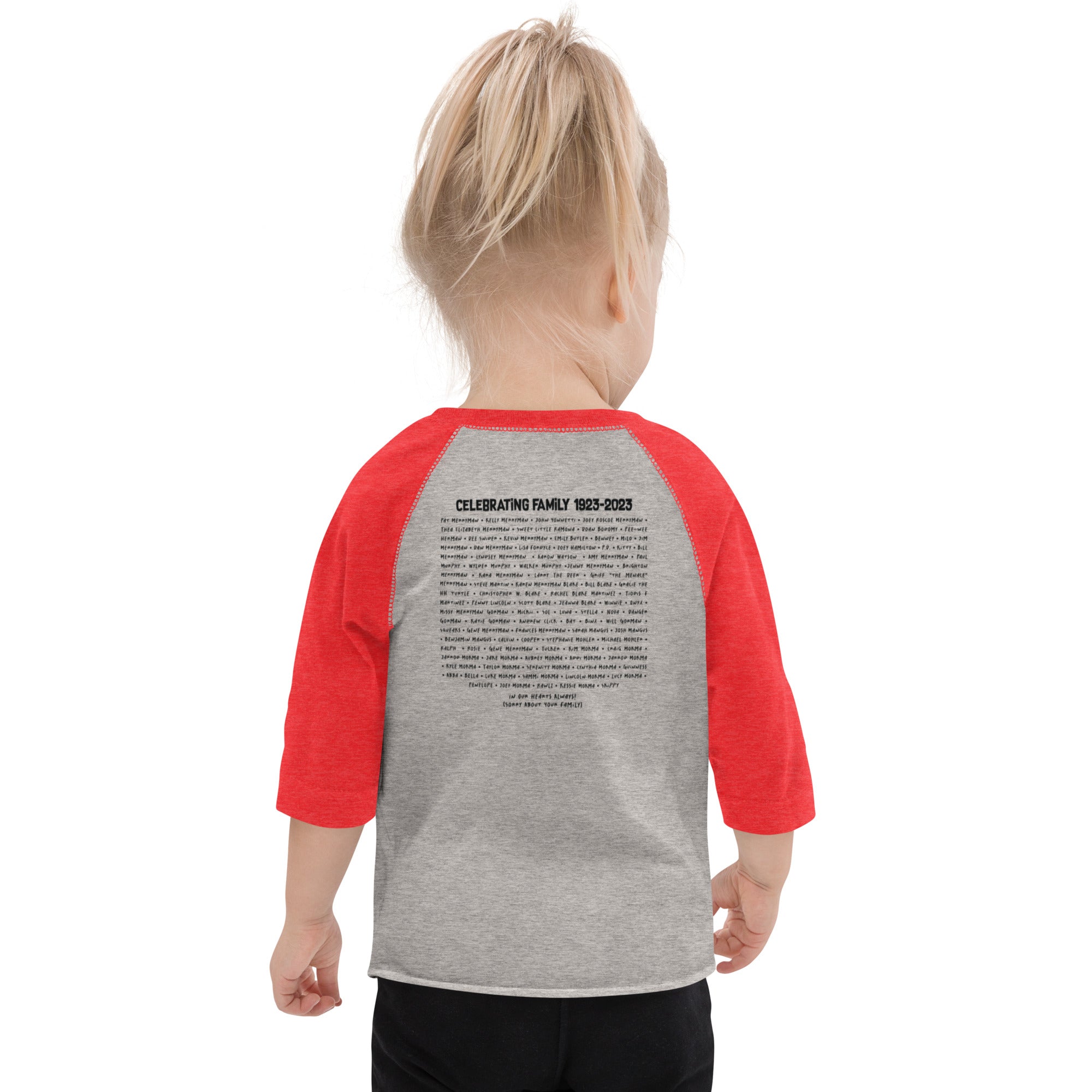 Toddler baseball shirt