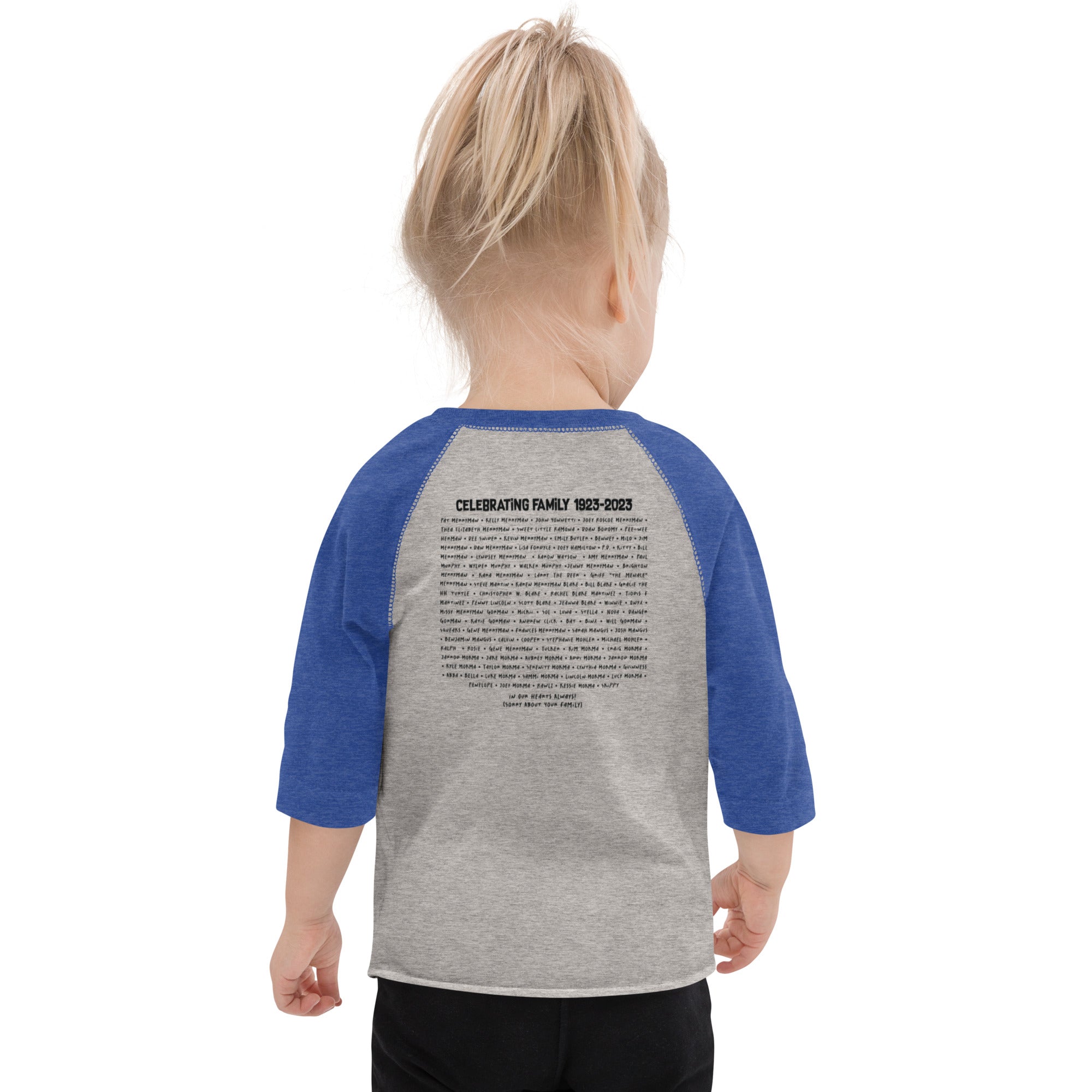 Toddler baseball shirt
