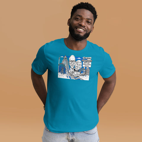 Image of BLUE STREAK Merryman Unisex t-shirt