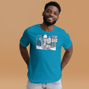 BLUE STREAK Merryman Unisex t-shirt