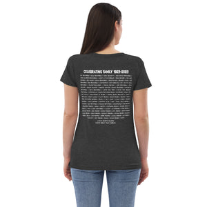 Women’s recycled v-neck t-shirt