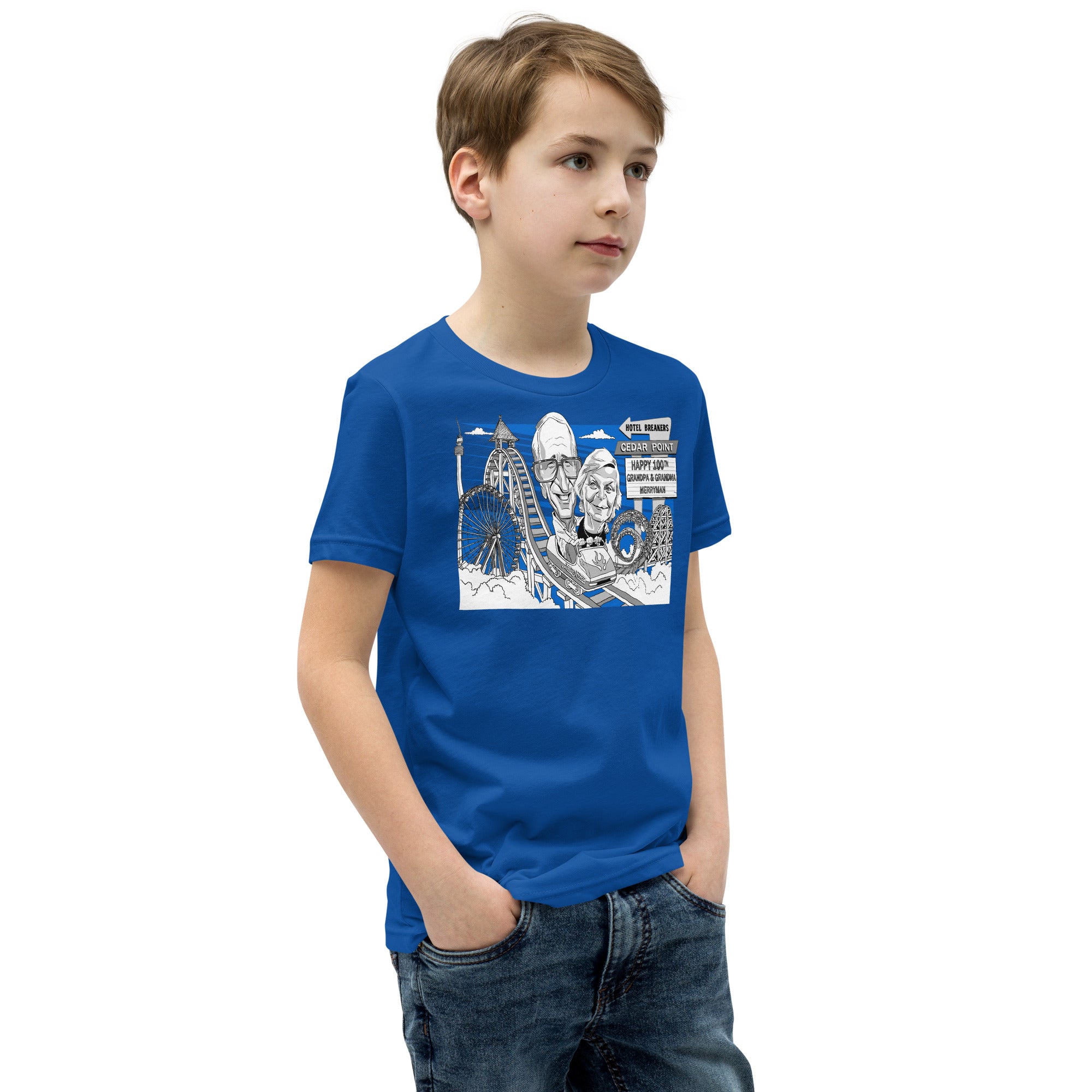 Youth Merryman Blue Logo