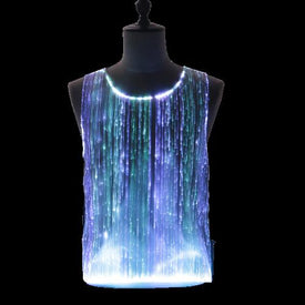 Fiber Optic Mens Tank Top