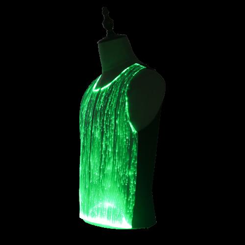 Fiber Optic Mens Tank Top