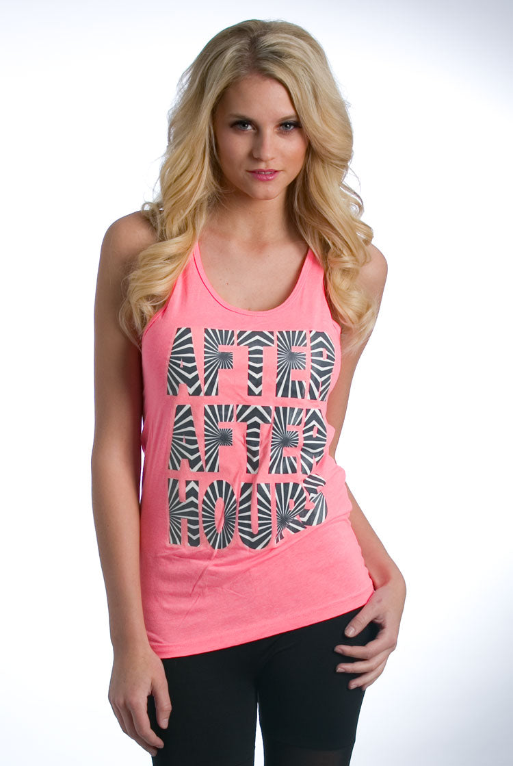 "After After Hours" Tank - Pink