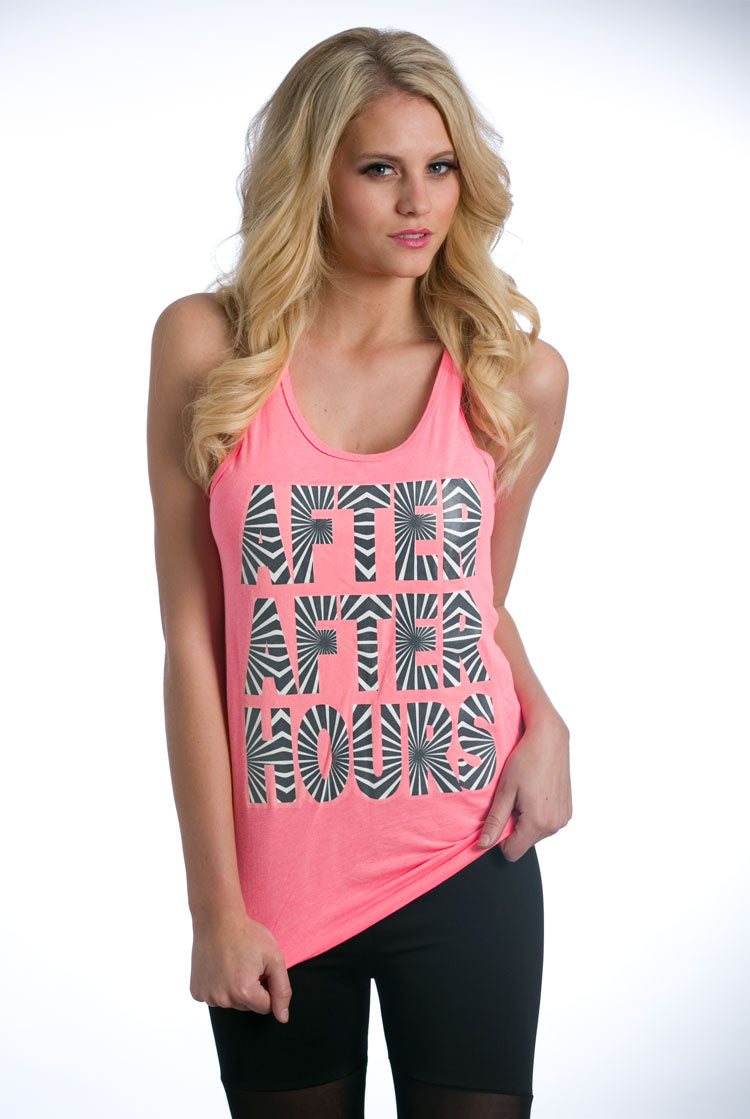 "After After Hours" Tank - Pink