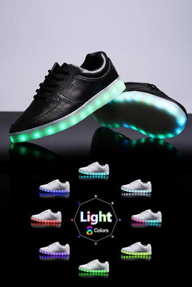 Light up Shoes - Black