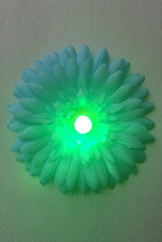 LED Light-up Daisy Pasties - Green