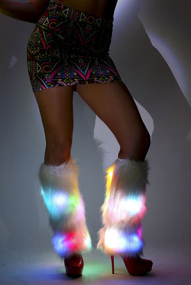 Light-up Glow Fur LED Fluffies