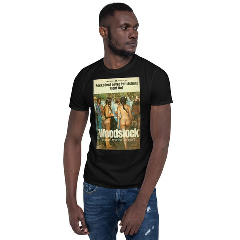 Image of Woodstock Poster Short-Sleeve Unisex T-Shirt
