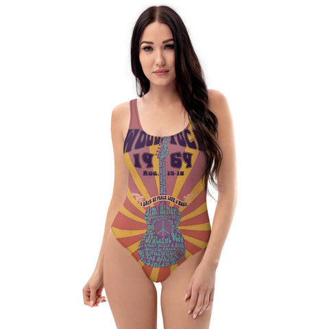 Image of Woodstock '69' One-Piece Swimsuit