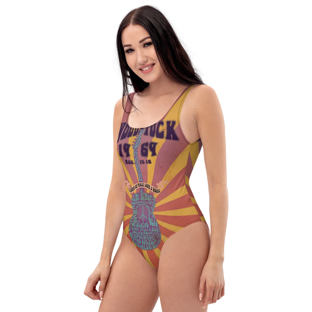 Woodstock '69' One-Piece Swimsuit