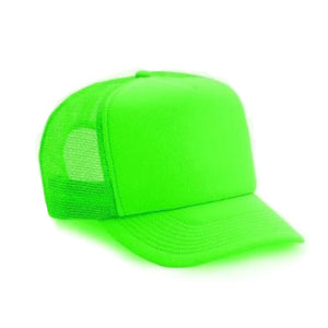 Neon Trucker Hat - Green