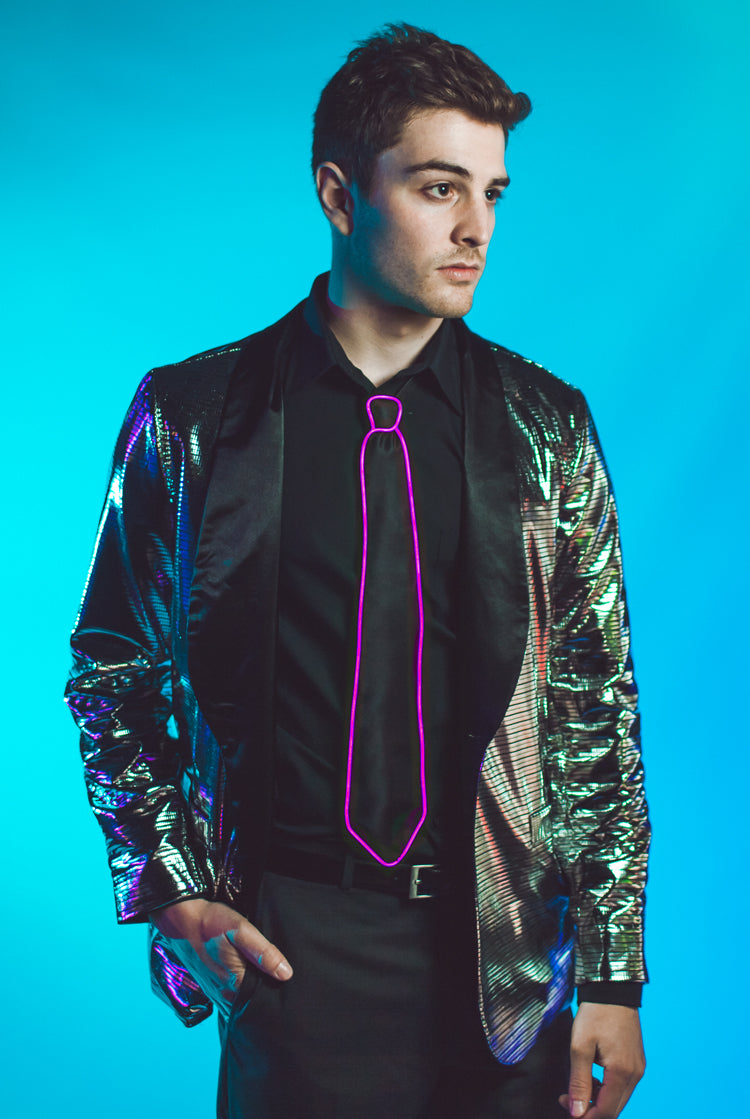 Light-up Neck Tie - Pink