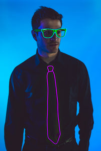 Light-up Neck Tie - Pink